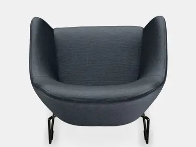 TOSSBERG chair Low-poly 3D model