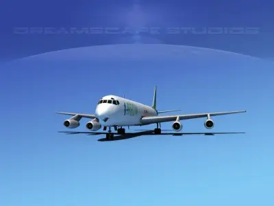 Douglas DC-8-63F Arrow Cargo 3D model