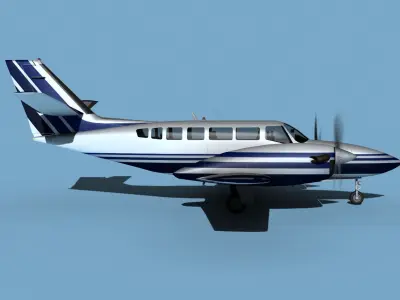 Cessna F406 Caravan II V09 3D model
