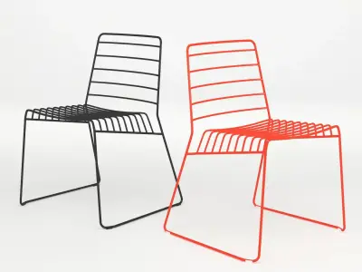 B-Line Park Chair Free 3D model
