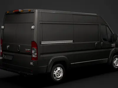 Ram Promaster Cargo 1500 HR 136WB 2020 3D model