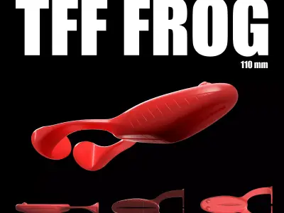 MOLD TFF FROG 3D STL STEP FILE FOR CNC AND 3D PRINT Free 3D print model