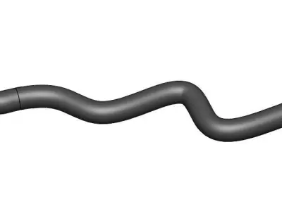 Short cable 3D model