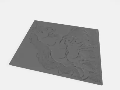 Horse 3D Free 3D print model