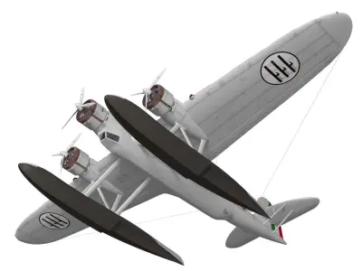 CANT Z506 Airone 3D model
