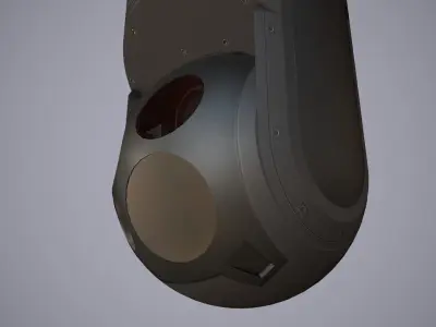 TrakkaCam TC-300 Low-poly 3D model