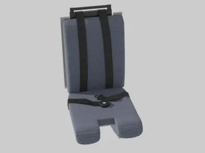 ART 72 600 Seat Low-poly 3D model