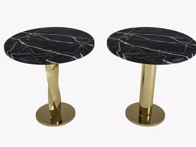 coffee table and side table 3D model