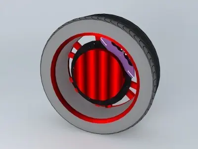 SPORT wheel2 NEG Free 3D model