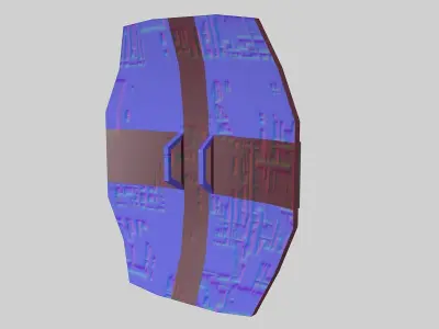 Game ready Viking Weapons Pack Low-poly 3D model