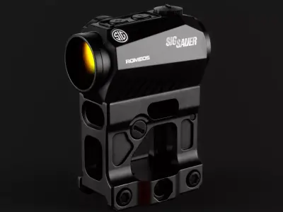 Sig Sauer Romeo5 Red Dot Sight 3D model