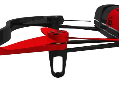 Parrot Bebop Drone 3D Model 3D model