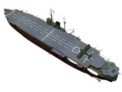 Akitsu maru 3D model
