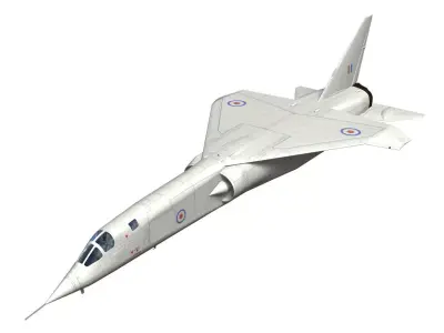 BAC TSR-2 3D model