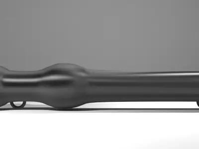 Cannon - Handcannon 3D model