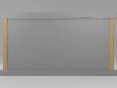 Stone Fireplace  Free 3D print model