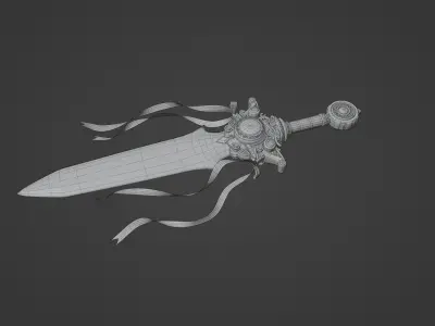 Girly Aether Sword Free 3D model
