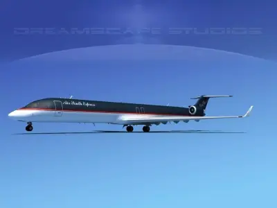 Bombardier CRJ900 Air South 3D model