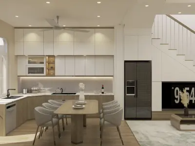 Resident House - HV 3 Free 3D model