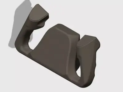 Beechcraft Style Aircraft Yoke Version 3 3D print model