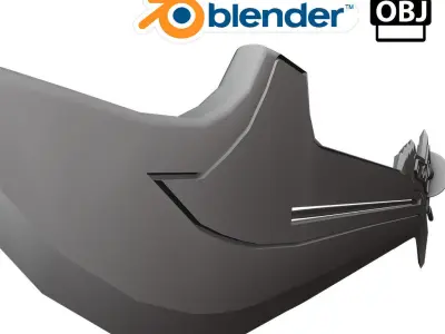 Sword oblivion Free low-poly 3D model