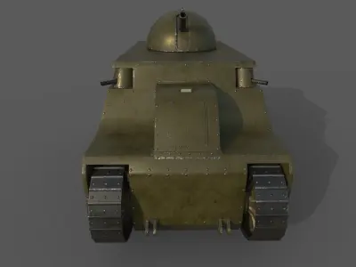 Fiat 2000 3D model