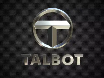 talbot logo 3D model