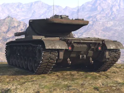 T57 heavy tank  3D model