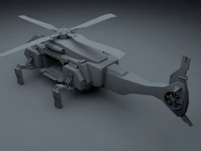 lowpoly modern aphatchi 3D model