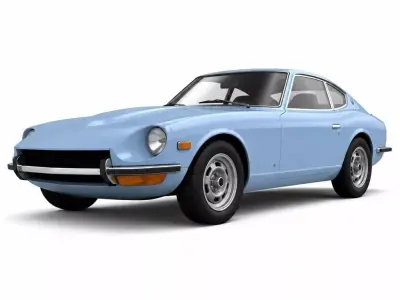 Classic Datsun 240Z Coupe 3D model