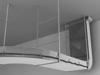 Interior Vent Shaft 3D model