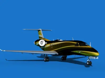 Embraer Praetor 600 V12 3D model