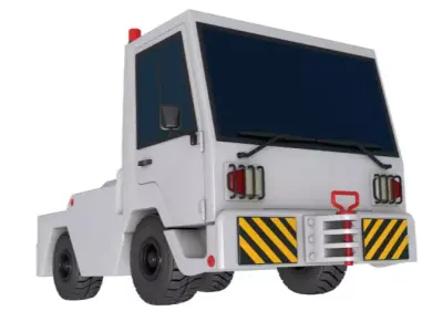 Aircraft Tow Tractor Generic 3D model
