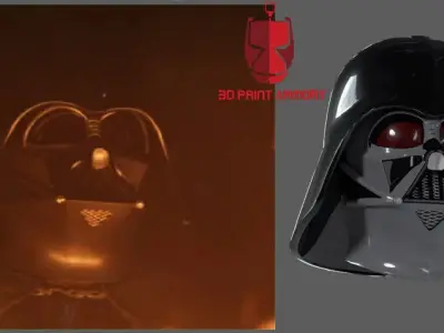 Darth Vader Kenobi Series STL file for 3d print V2 3D print model