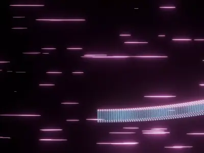 Abstract Torus Animation Free 3D model