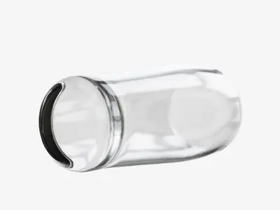 Empty Glass 001 Free low-poly 3D model
