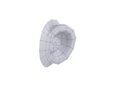 Ear 001 3D model