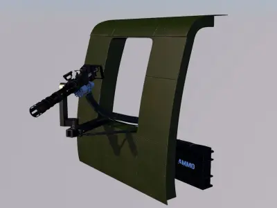 M134 Helicopter Mount System Collection 