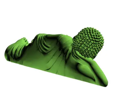 Buddha statue 3D print model
