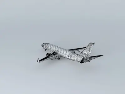 Air Vanuatu Boeing 737 800 3D model