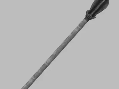 Indian mace 3D model
