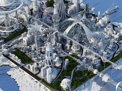 Future City 2018 V 2 3D model