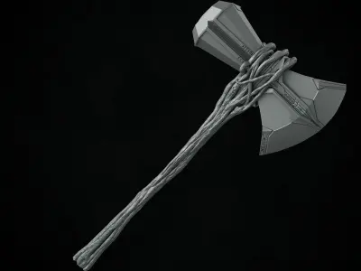  Storm Breaker  Avenger Endgame Thors Weapon 3D print model