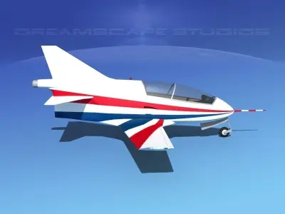 Bede BD-5J Microjet V06 3D model