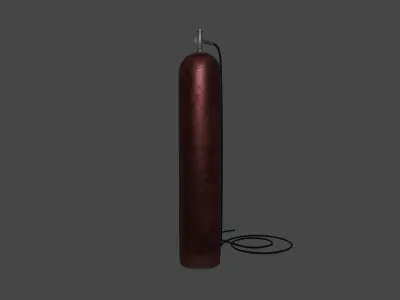 Old Oxygen Tank Free low-poly 3D model