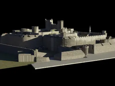 BODRUM CASTLE 3D model