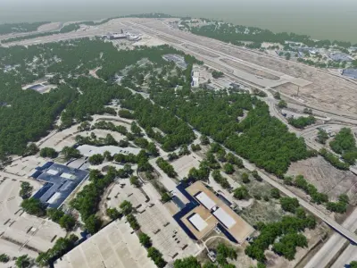 Portland International Jetport 3D model