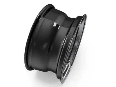 Magnum 500 Alloy Wheel Low-poly 3D model