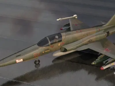 Northrop F-5E Tiger II  3D model