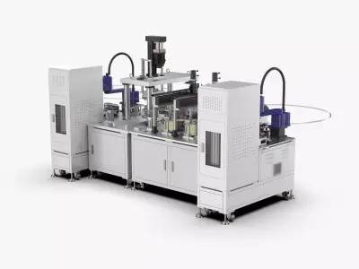 Automatic Copper Tube Grinding Full Circle Machine 3D model